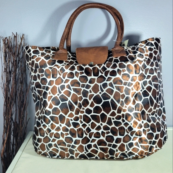 New Versatile Foldable Animal Print Tote Bag/Travel Bag/Laptop Bag/Shopp… - Picture 2 of 13